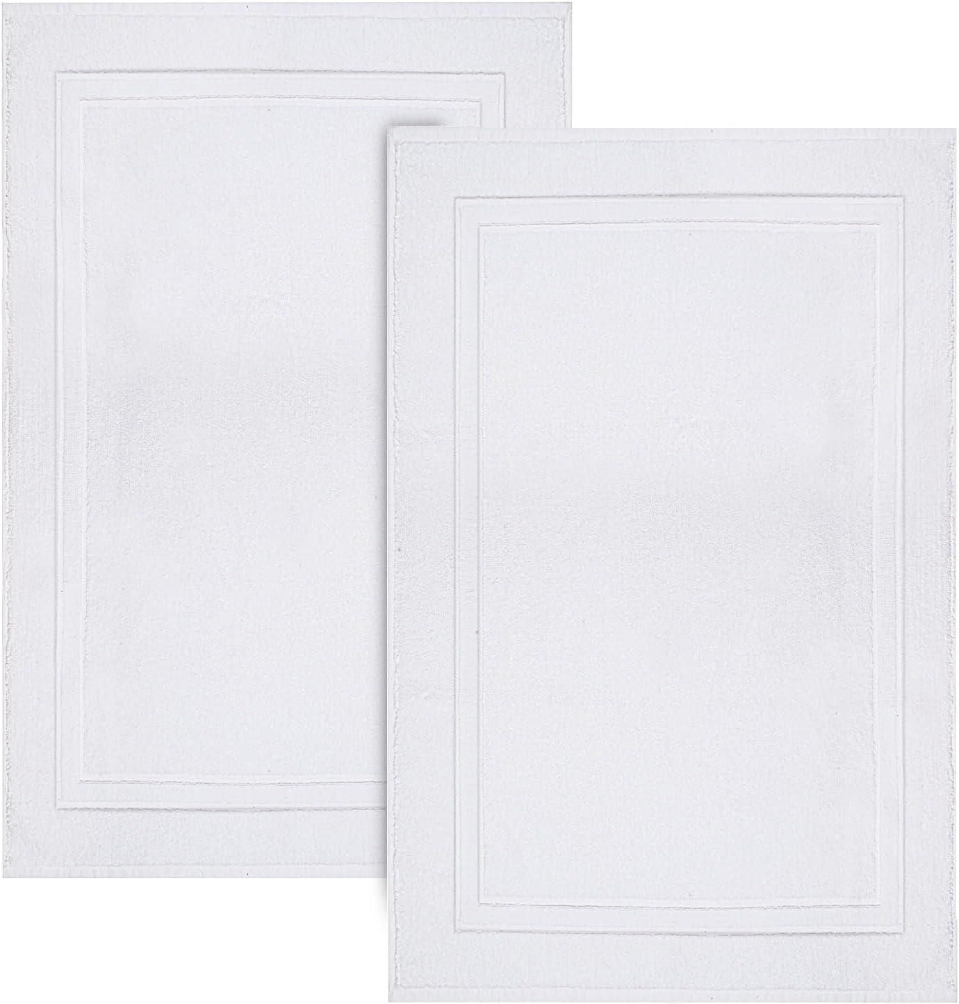 imageInfinitee Xclusives Luxury Bath Sheets Towels 2 Pack 600 GSM 35X70 Inches White Hand Towels for Bathroom Set of 6 16x28 inches 600 GSM Premium Cotton Bath Mats for Bathroom Pack of 2