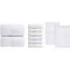 imageInfinitee Xclusives Luxury Bath Sheets Towels  2 Pack 600 GSM 35X70 Inches  White Hand Towels for Bathroom  Set of 6 16x28 inches 600 GSM  Premium Cotton Bath Mats for Bathroom  Pack of 2 
