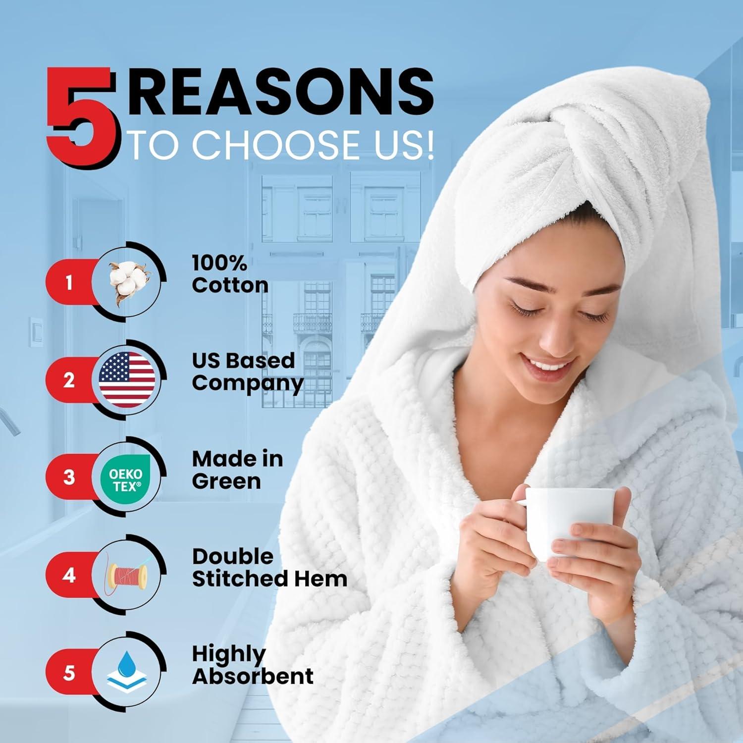imageInfinitee Xclusives Luxury Wash Cloths for Showering 13x13 Cotton Hand Towels for Bathroom UltraSoft amp Highly Absorbent 6Pack Gym Spa amp Hotel