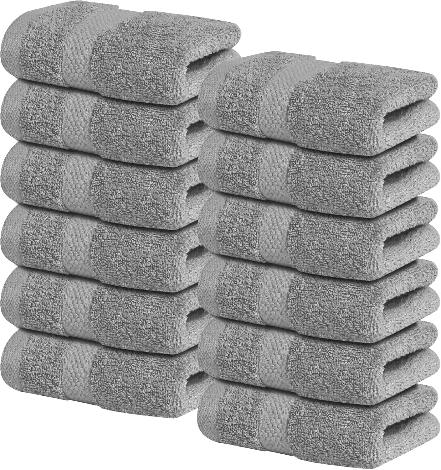 image:imageInfinitee Xclusives Luxury Wash Cloths for Showering 13x13 Luxury Bath Sheets Towels 2 Pack 35X70 Inches 100 Ring Spun Cotton Extra Large Bath Towels for Bathroom