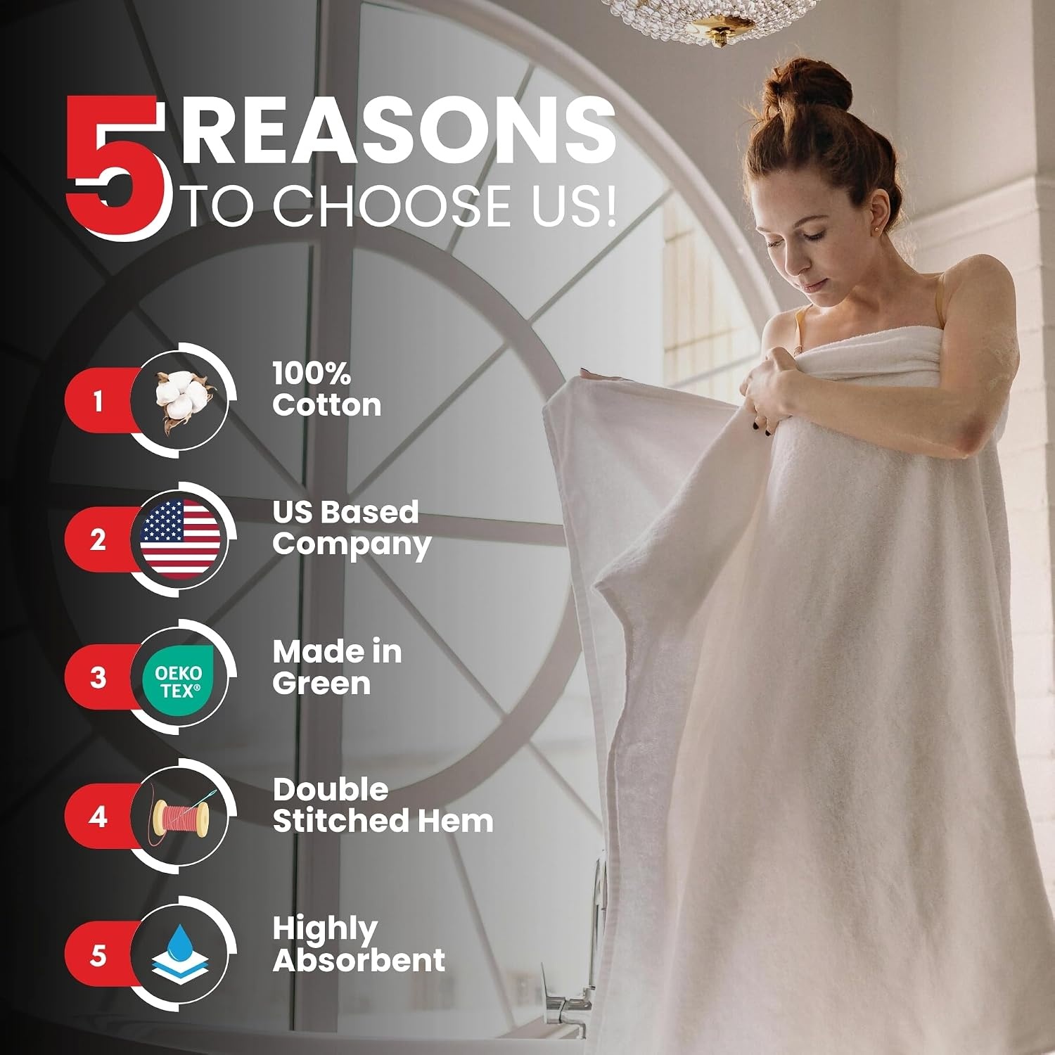 image:imageInfinitee Xclusives Luxury Wash Cloths for Showering 13x13 Luxury Bath Sheets Towels 2 Pack 35X70 Inches 100 Ring Spun Cotton Extra Large Bath Towels for Bathroom