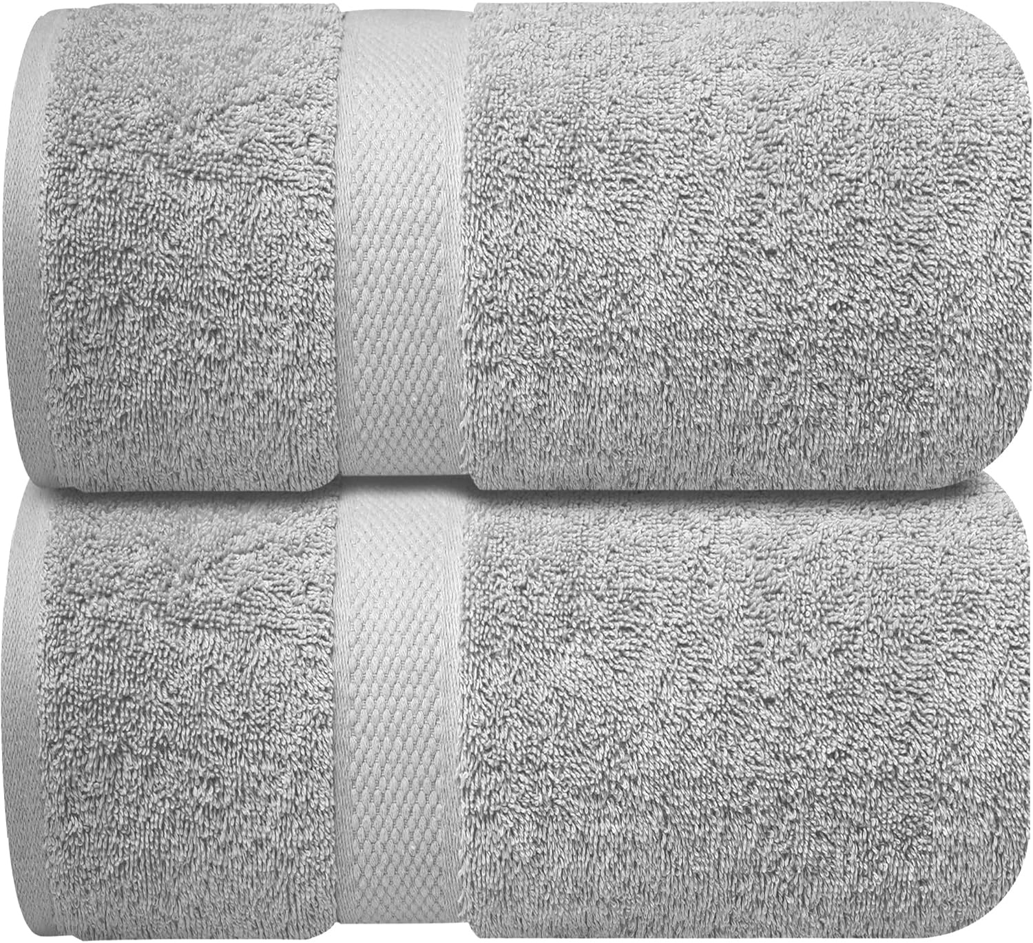 image:imageInfinitee Xclusives Luxury Wash Cloths for Showering 13x13 Luxury Bath Sheets Towels 2 Pack 35X70 Inches 100 Ring Spun Cotton Extra Large Bath Towels for Bathroom