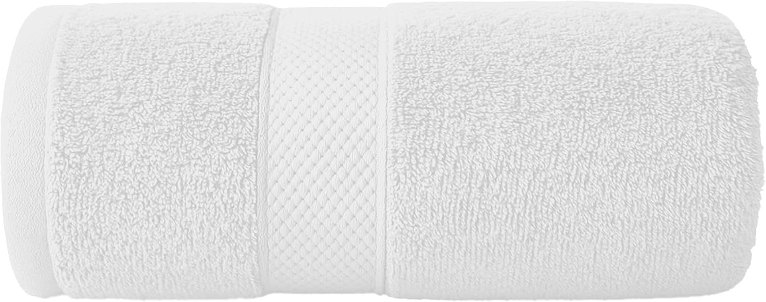 image:imageInfinitee Xclusives Bath Sheets Extra Large 2 Pack 600 GSM 35 x 70Brilliant White