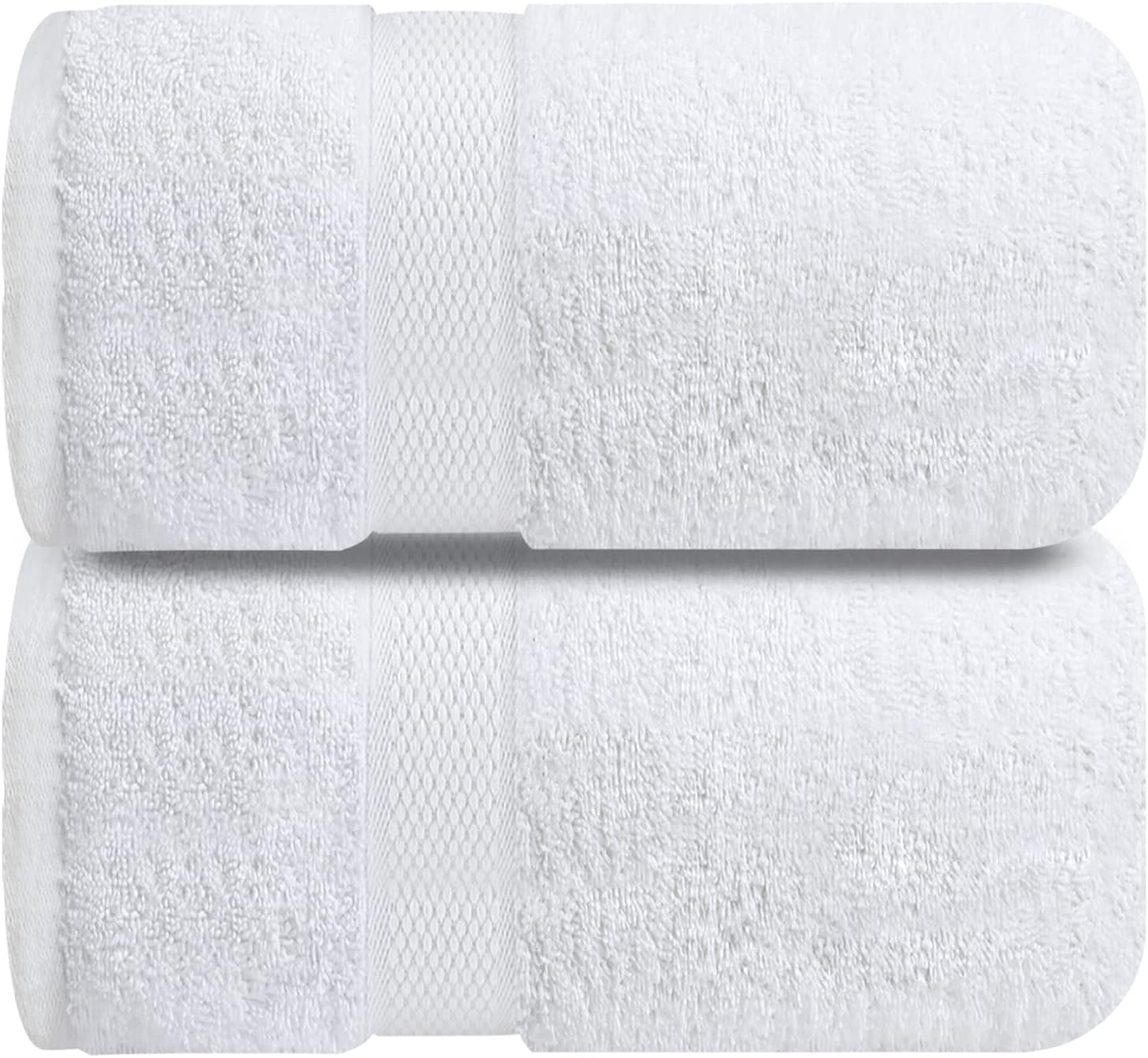 image:imageInfinitee Xclusives Bath Sheets Extra Large 2 Pack 600 GSM 35 x 70Brilliant White