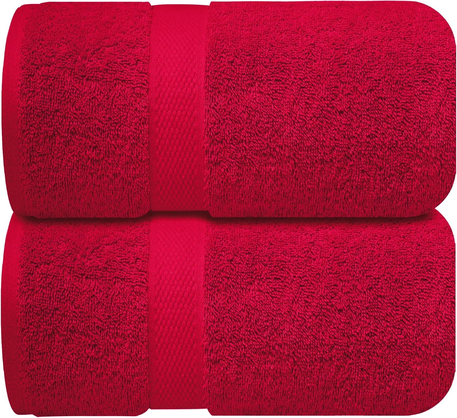 image:imageInfinitee Xclusives Bath Sheets Extra Large 2 Pack 600 GSM 35 x 70Burgundy