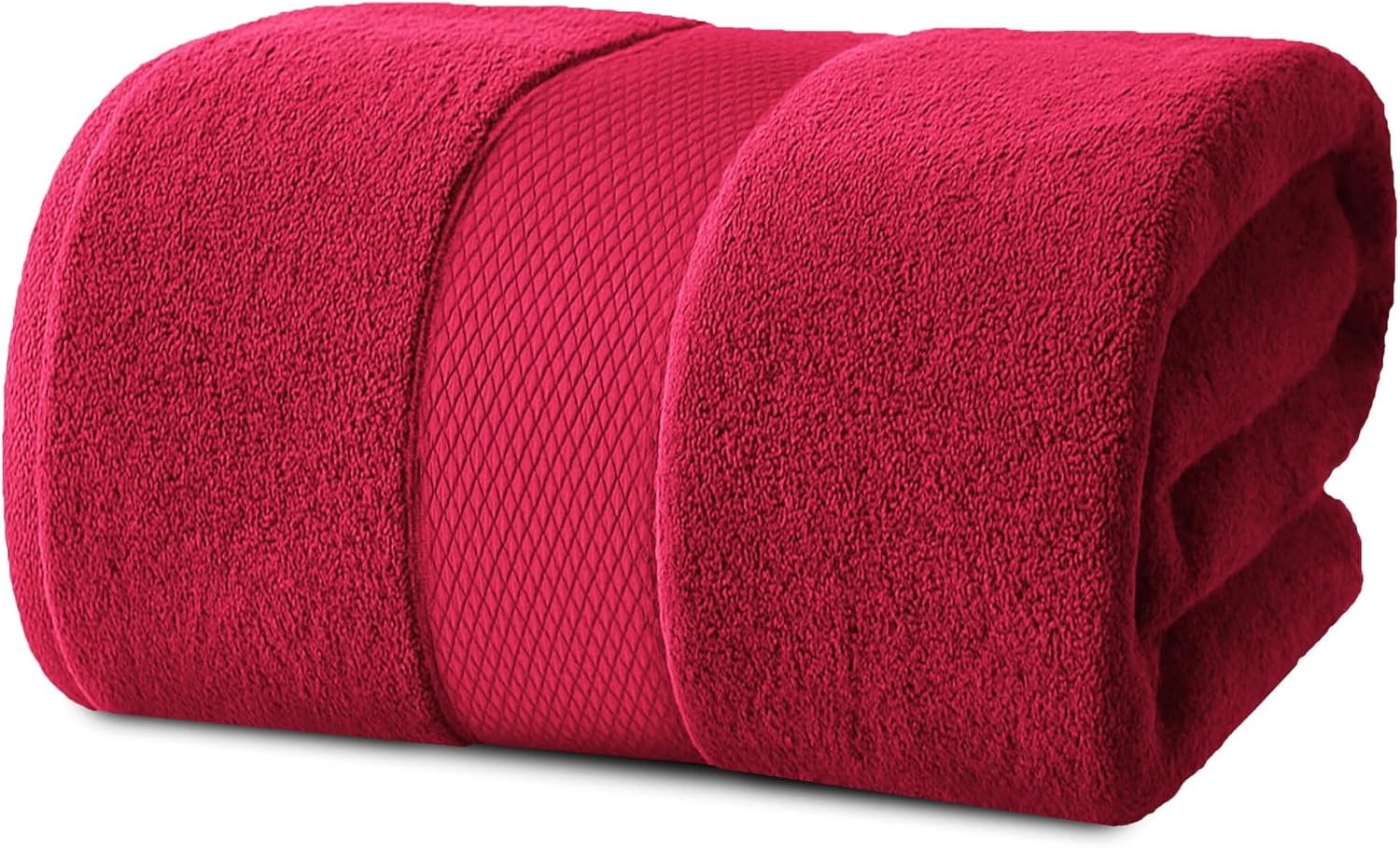 image:imageInfinitee Xclusives Bath Sheets Extra Large 2 Pack 600 GSM 35 x 70Burgundy