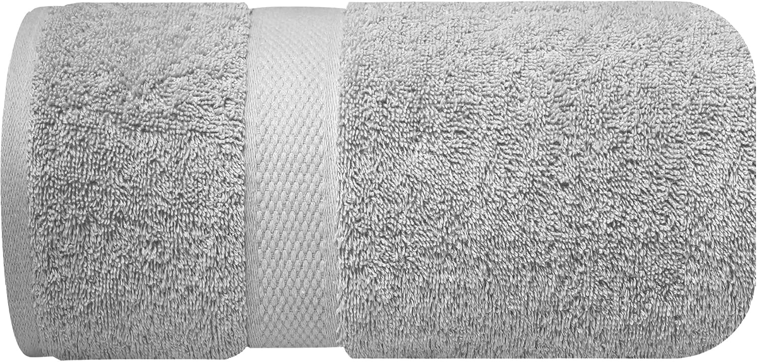 image:imageInfinitee Xclusives Bath Sheets Extra Large 2 Pack 600 GSM 35 x 70Charming Grey