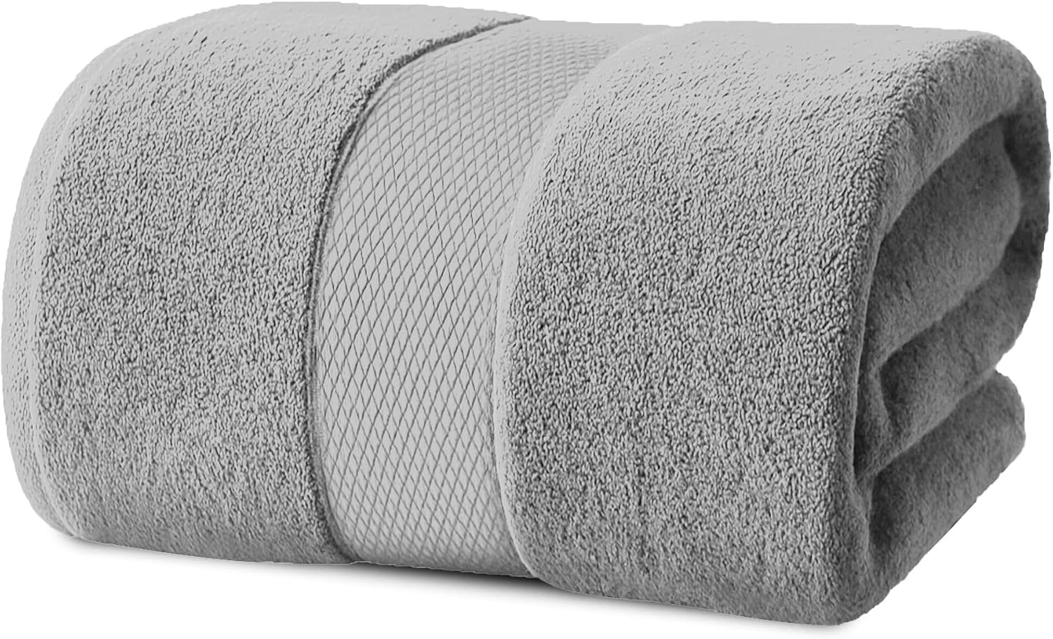 image:imageInfinitee Xclusives Bath Sheets Extra Large 2 Pack 600 GSM 35 x 70Charming Grey