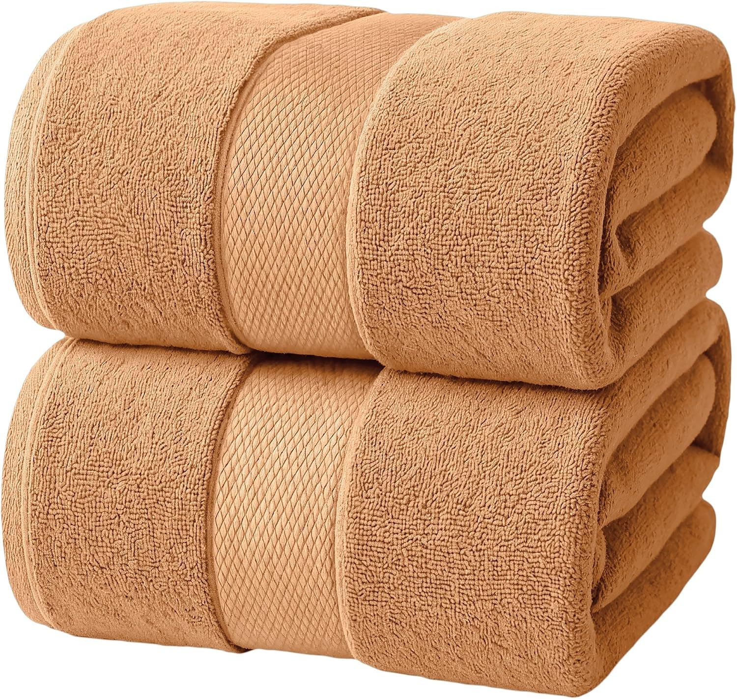 image:imageInfinitee Xclusives Bath Sheets Extra Large 2 Pack 600 GSM 35 x 70Cosmic Sand