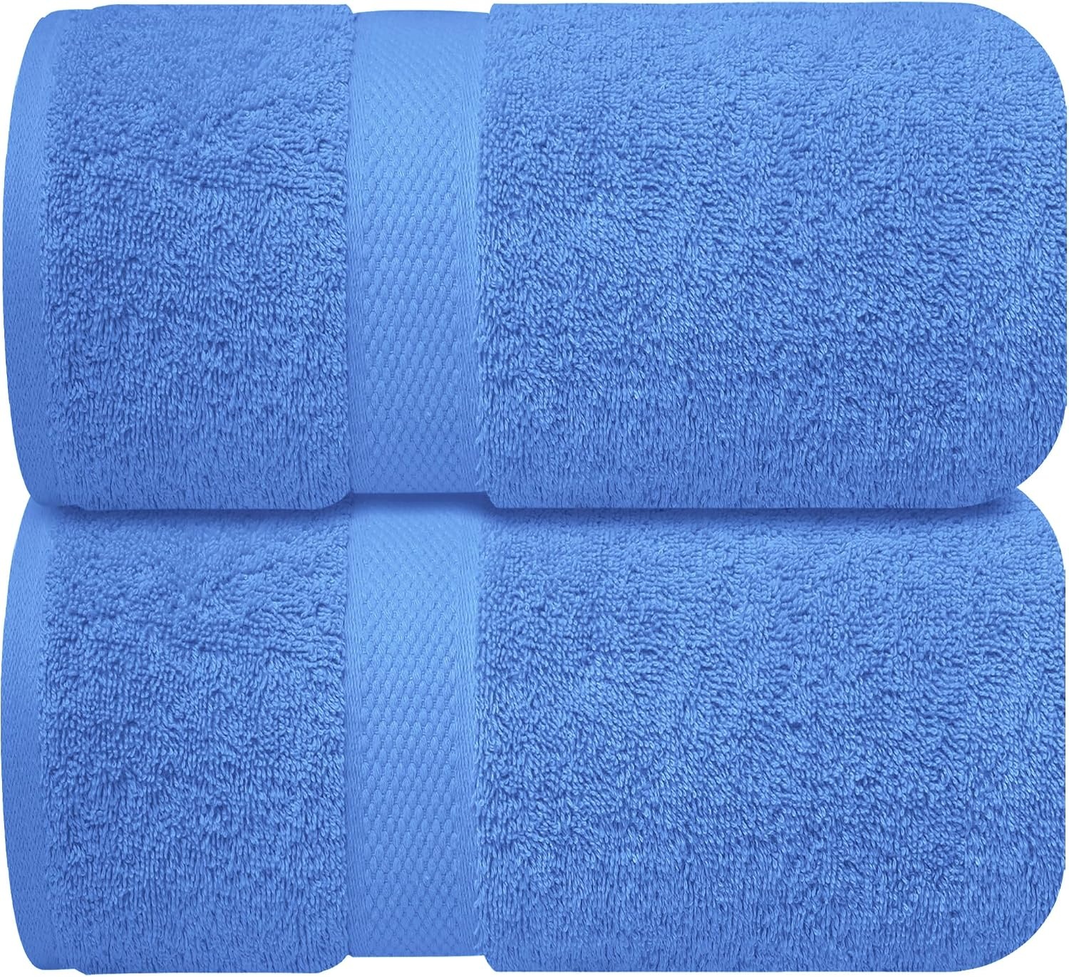image:imageInfinitee Xclusives Bath Sheets Extra Large 2 Pack 600 GSM 35 x 70Eloquent Blue