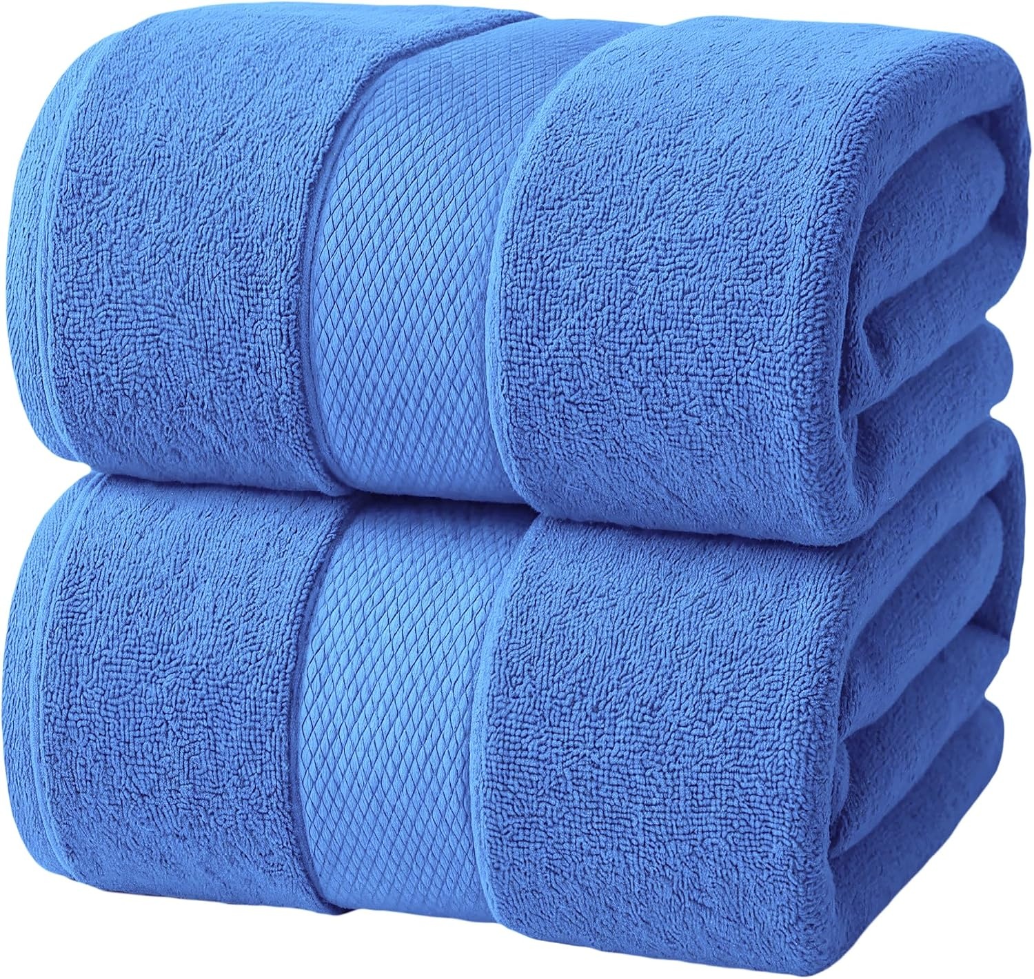 image:imageInfinitee Xclusives Bath Sheets Extra Large 2 Pack 600 GSM 35 x 70Eloquent Blue