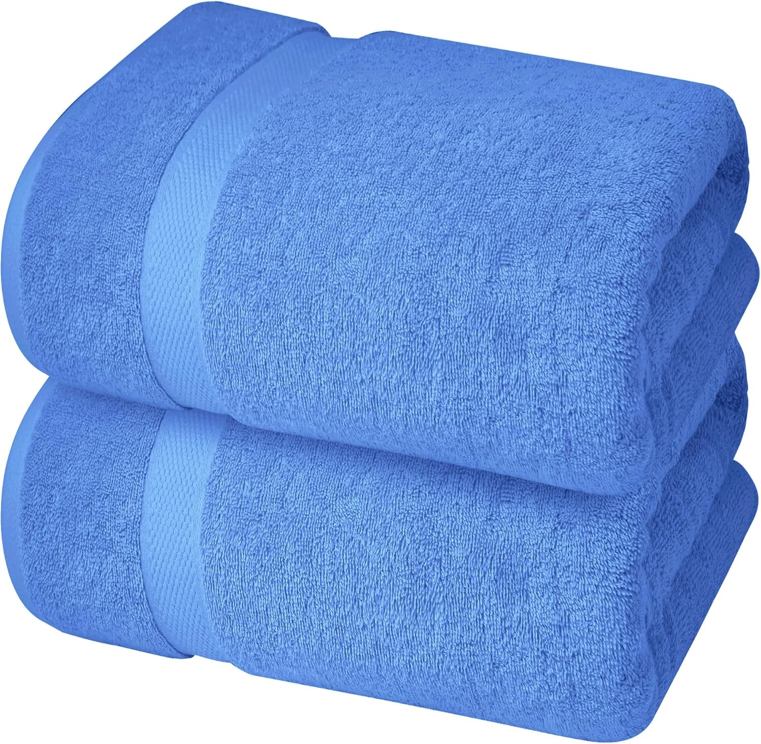 image:imageInfinitee Xclusives Bath Sheets Extra Large 2 Pack 600 GSM 35 x 70Eloquent Blue