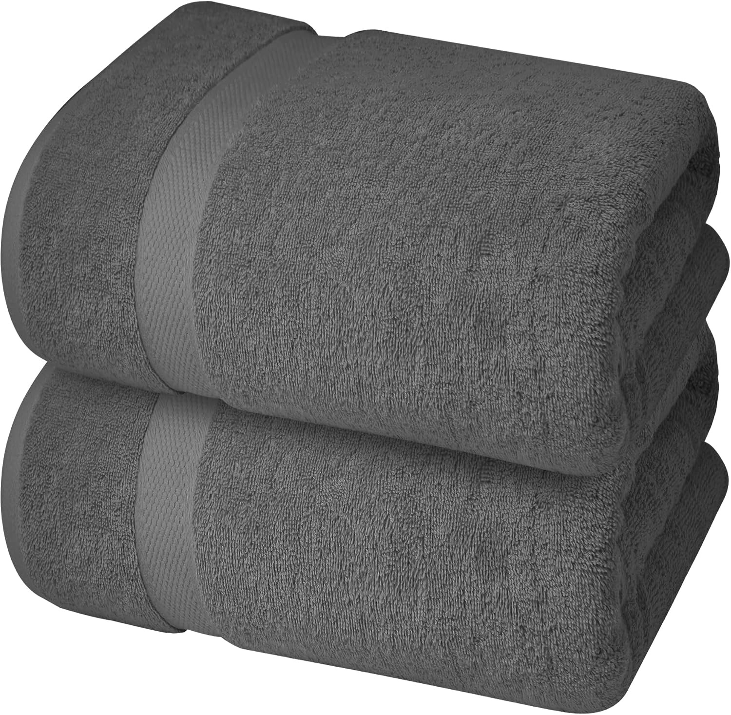 image:imageInfinitee Xclusives Bath Sheets Extra Large 2 Pack 600 GSM 35 x 70Shadow Grey