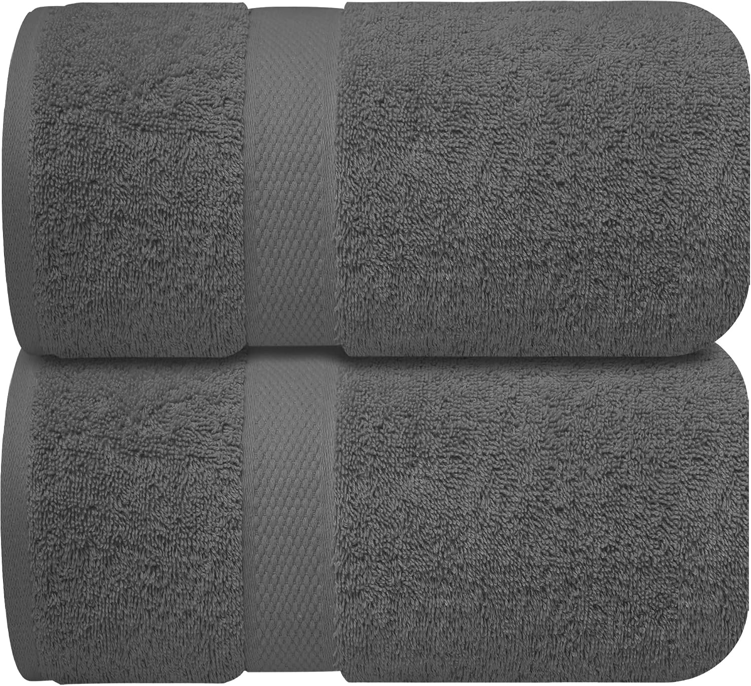 image:imageInfinitee Xclusives Bath Sheets Extra Large 2 Pack 600 GSM 35 x 70Shadow Grey
