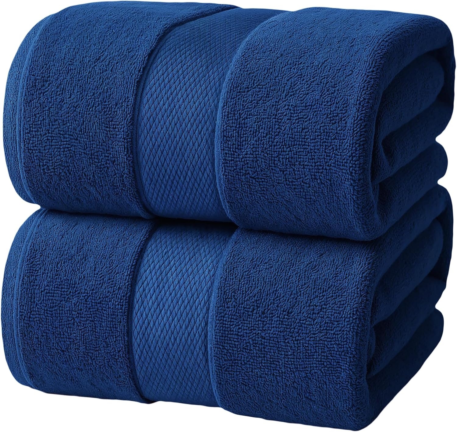 image:imageInfinitee Xclusives Bath Sheets Extra Large 2 Pack 600 GSM 35 x 70Tranquil Navy