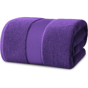 Infinitee Xclusives Bath Sheets Extra Large – 2 Pack – 600 GSM |35″ x 70″|(Profound Purple)
